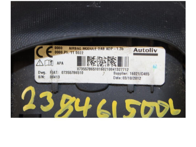 Подушка безопасности водителя    Fiat 500L