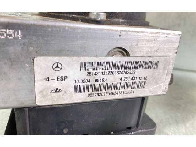 Блок АБС A2515453832, 28525016003 Mercedes-Benz ML W164 2005 - 2011 года