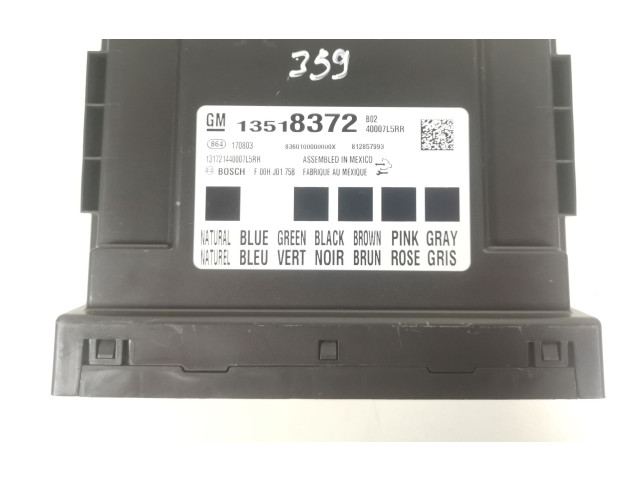 Блок комфорта 13594614, 13518372 Chevrolet Camaro