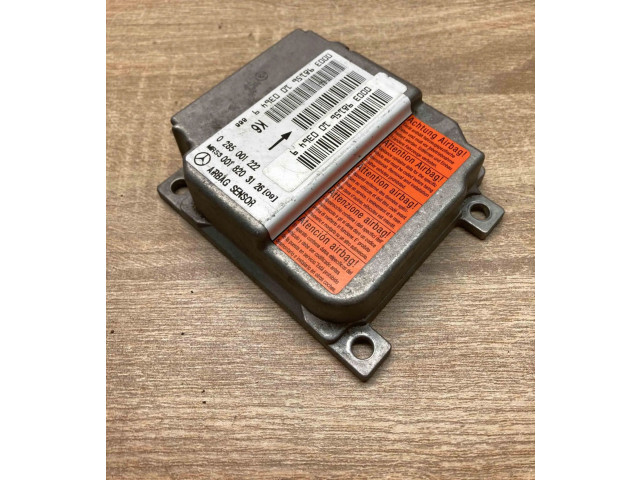 Блок подушек безопасности 0018203126, 0285001222 Mercedes-Benz A W168