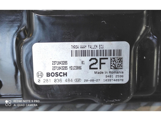 Řídící jednotka 03L906022G, 926007691R Volkswagen Tiguan 2010