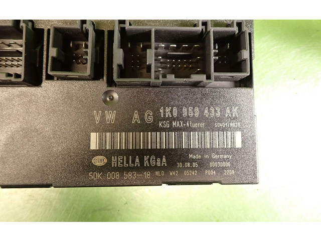 Блок комфорта 1K0959433AK   Skoda Octavia Mk2 (1Z)   