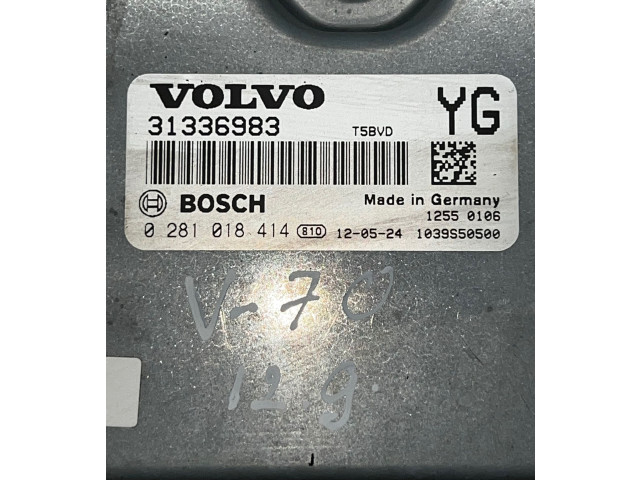 Блок управления двигателя 31336983, 1039S50500   Volvo V70