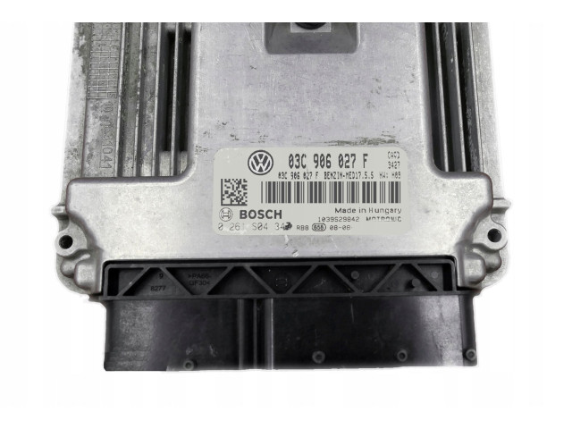 Řídící jednotka 03C906027F, 0261S04347   Volkswagen Tiguan 2010