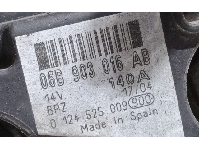 Генератор 06B903016AB Audi A4 Allroad