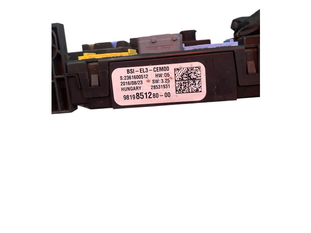 Комплект блоков управления 9809447980   Peugeot Expert