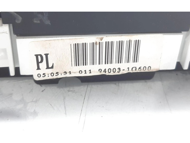 Панель приборов 940031G600   KIA Rio       