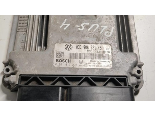 Блок управления двигателя 03G906021KS, 1039S15974   Volkswagen Golf Plus
