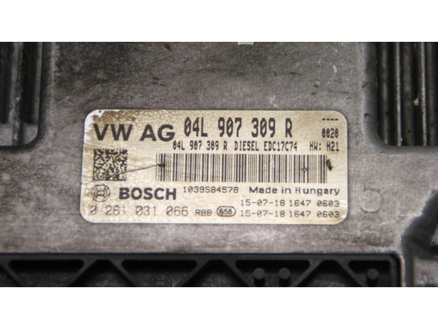 Блок управления двигателя 04L907309R Skoda Superb B8 (3V)