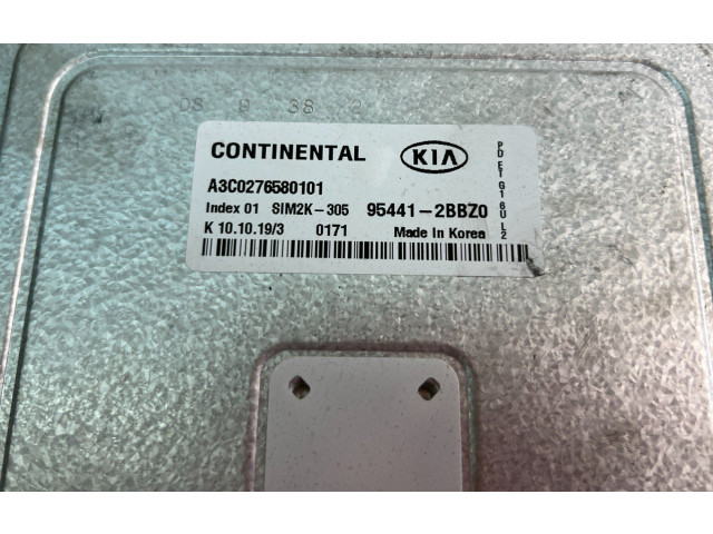 Блок управления двигателем Блок управления 954412BBZ0 KIA Niro