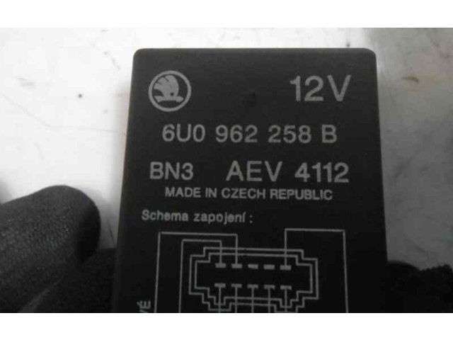 Pojistková skříňka 6U0962258B, 4112 Skoda Felicia II 2000