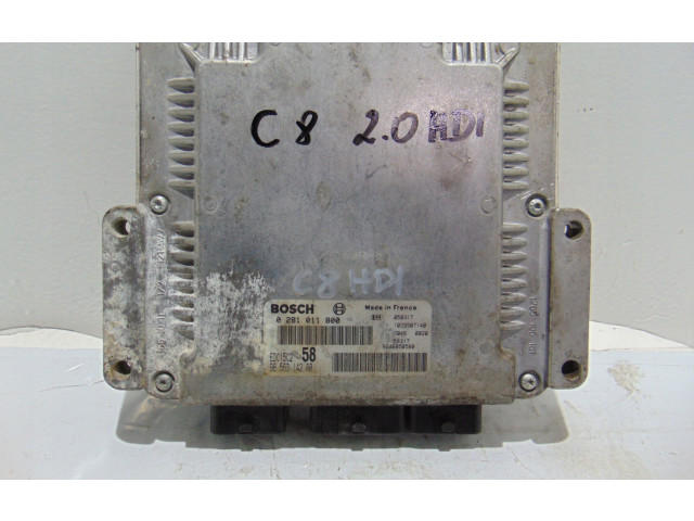 Блок управления двигателя 9656314280   Citroen C8