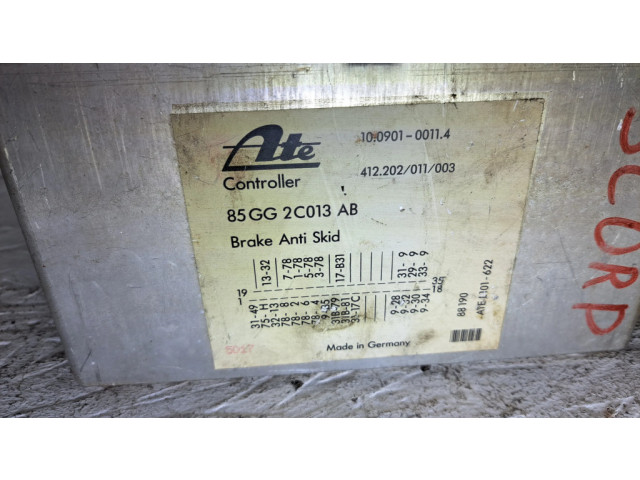 Блок управления АБС 85GG2C013AB, 10090100114 Acura ILX