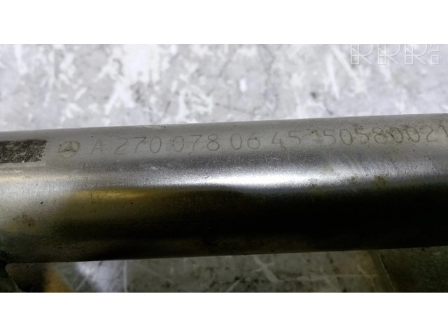 Топливная рампа A2700780645, A2700701595   Mercedes-Benz CLA C117 X117 W117 1.6  для двигателя 270910