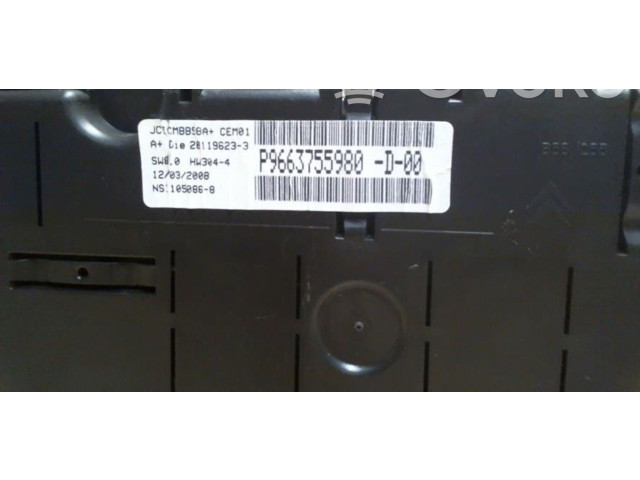 Turbodmychadlo Спидометр (приборный щиток) 00006103KV, 00006103KV   Citroen C4 Aircross   DV6TED4(9HY)