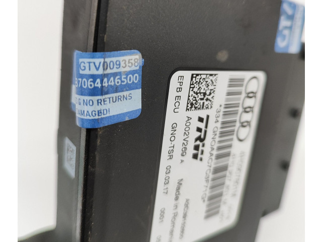 Блок управления заднего тормоза (EMF) 4H0907801M, A2C39152600 Audi A7 S7 4G