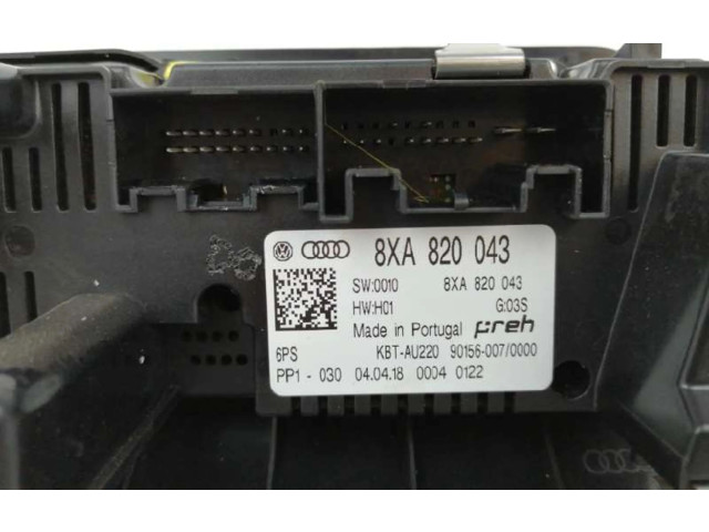 Блок управления климат-контролем 8XA820043 Audi A1
