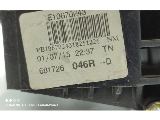 Подрулевой шлейф SRS 0265019012, 479454698R   Dacia Lodgy