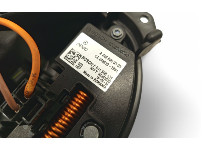 Вентилятор печки    A2469061601, A2229060303   Mercedes-Benz GLA W156