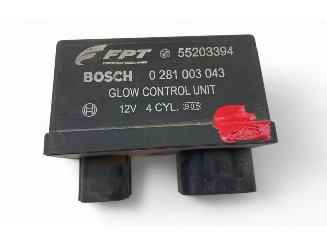 Блок управления 55203394, 0281003043 Alfa Romeo Giulietta