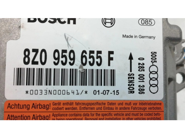 Блок подушек безопасности 8Z0959655F, 8Z0959655 Audi A2