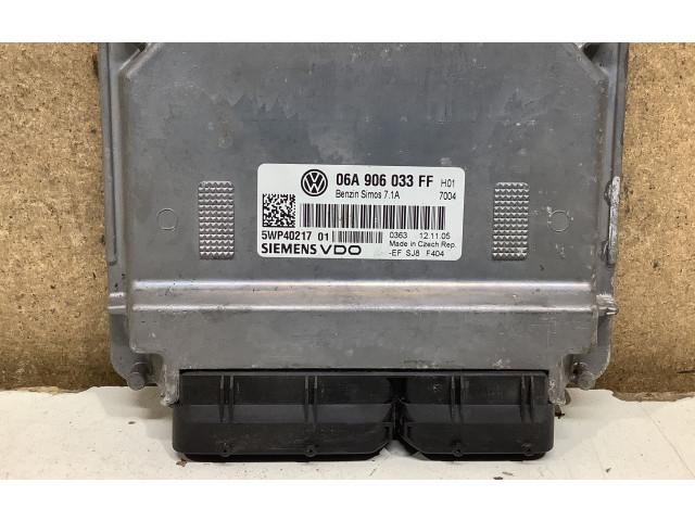 Řídící jednotka 06A906033FF, 5WP4021701   Seat Leon (1P) 2007