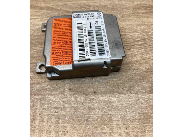 Блок подушек безопасности 0018203126, 0285001222 Mercedes-Benz A W168