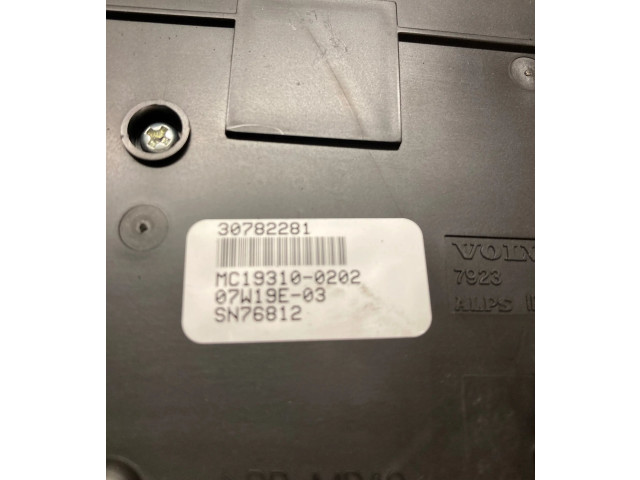 Блок управления климат-контролем 30782281, 07W19E03 Volvo V70