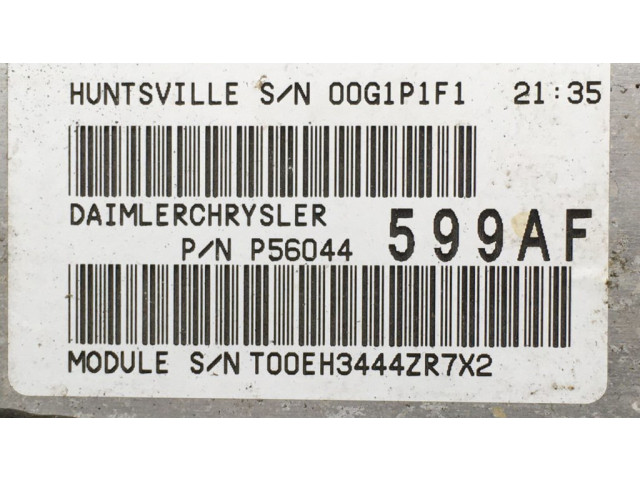 Блок управления двигателя P56044, 00G1P1F1 Jeep Cherokee