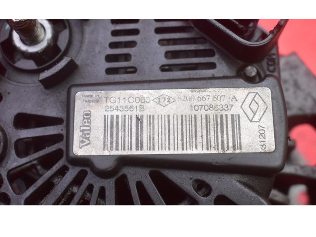 Генератор 8200667607A, 8200667607A Dacia Logan I