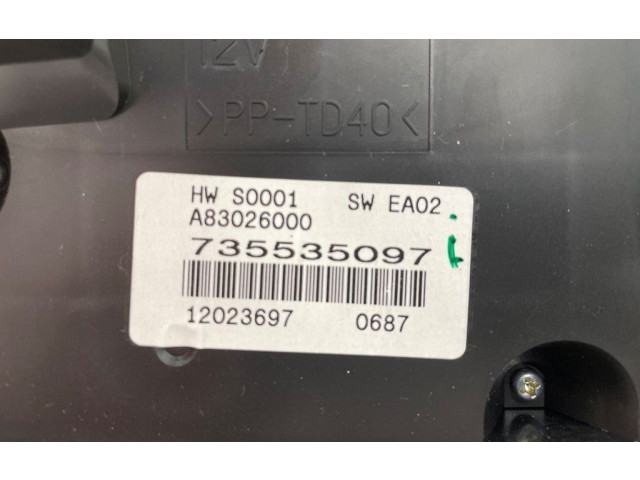 Блок управления климат-контролем 735535097, 735535097 Fiat Ducato