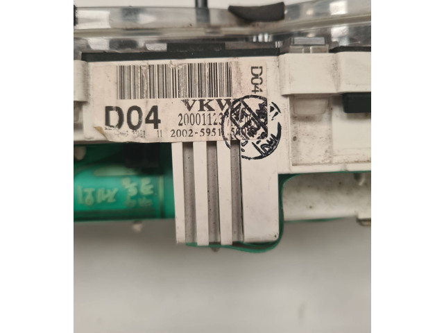 Панель приборов 20025951, 20001123   Hyundai Coupe       