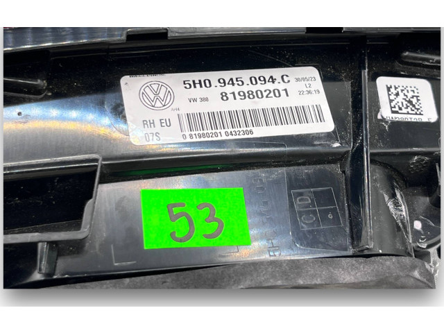 Блок комфорта A53, 5H0945094C Volkswagen Golf VIII