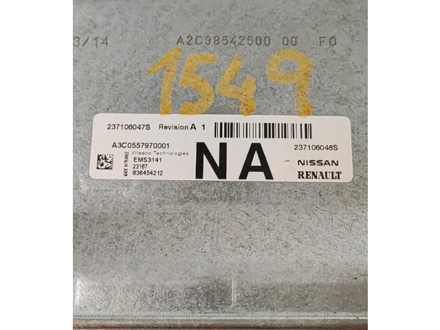 Блок управления A3C0557970001, 237106047S Dacia Jogger