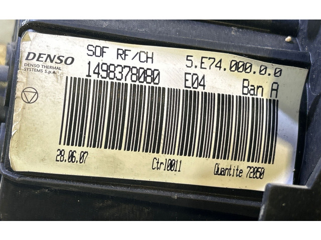 Вентилятор печки    5E7400000, 1498378080   Peugeot Expert