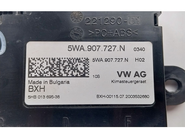 Блок управления кондиционера воздуха / климата/ печки (в салоне)       Skoda Octavia Mk4  2019 -  года   