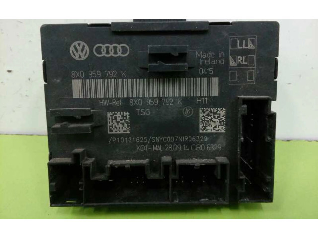 Блок комфорта 8X0959792K   Audi A1   