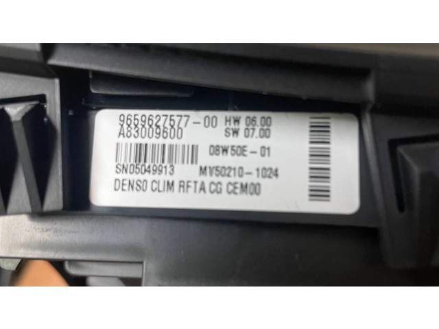 Блок управления климат-контролем 9659627577, SN05049913   Citroen C4 I