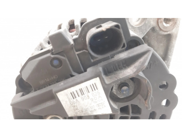 Генератор 06A903026, 0124325137 Skoda Octavia Mk1 (1U) 1.6
