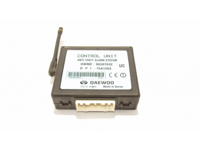 Блок управления 96387632   Chevrolet Rezzo