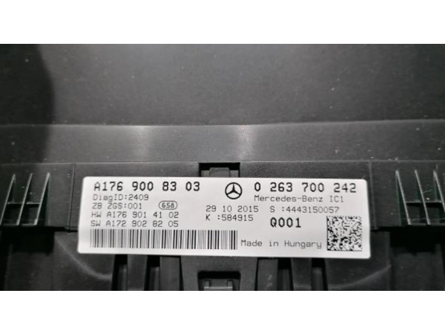 Панель приборов A1769008303   Mercedes-Benz A W176       