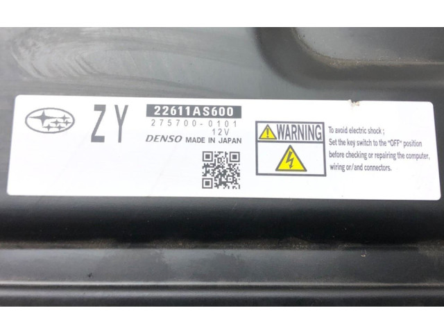 Блок управления двигателем Блок управления 22611AS600   Subaru Forester SH