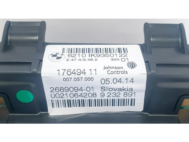 Přístrojová deska BMW 1 F20 F21 2014 17649411, 1912952