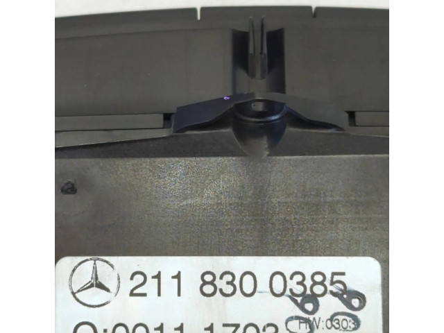 Блок управления климат-контролем 2118300385, 00111703   Mercedes-Benz E W211