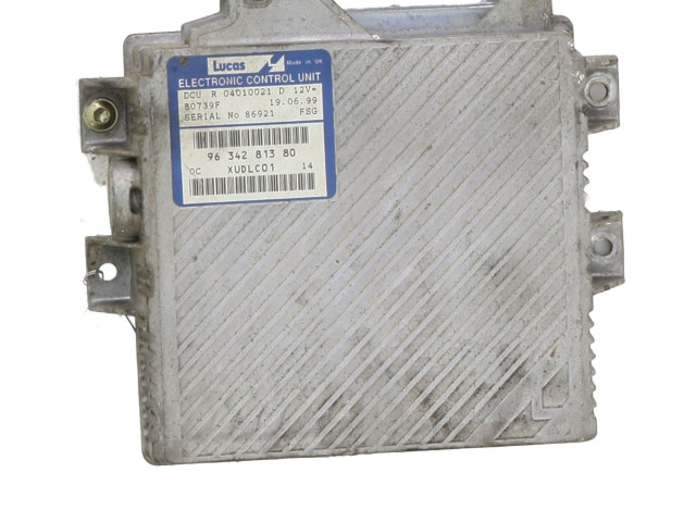 Řídící jednotka 9634281380, 1929NQ Peugeot 806 1999