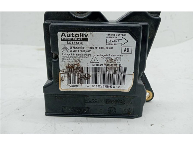 Блок подушек безопасности 9676209280, 0090019   Citroen Saxo