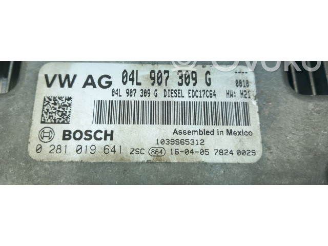 Блок управления двигателя 04L907309G   Volkswagen Jetta IV