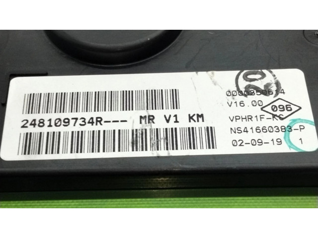 Панель приборов 248109734R Dacia Dokker