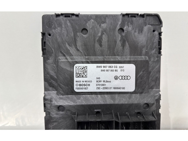 Блок комфорта 8W0907063CG, 8W0907063BG   Audi Q5 SQ5   