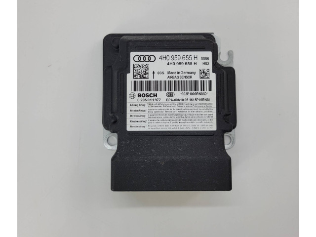 Блок подушек безопасности 4H0959655H, 0285011977   Audi A6 S6 C6 4F